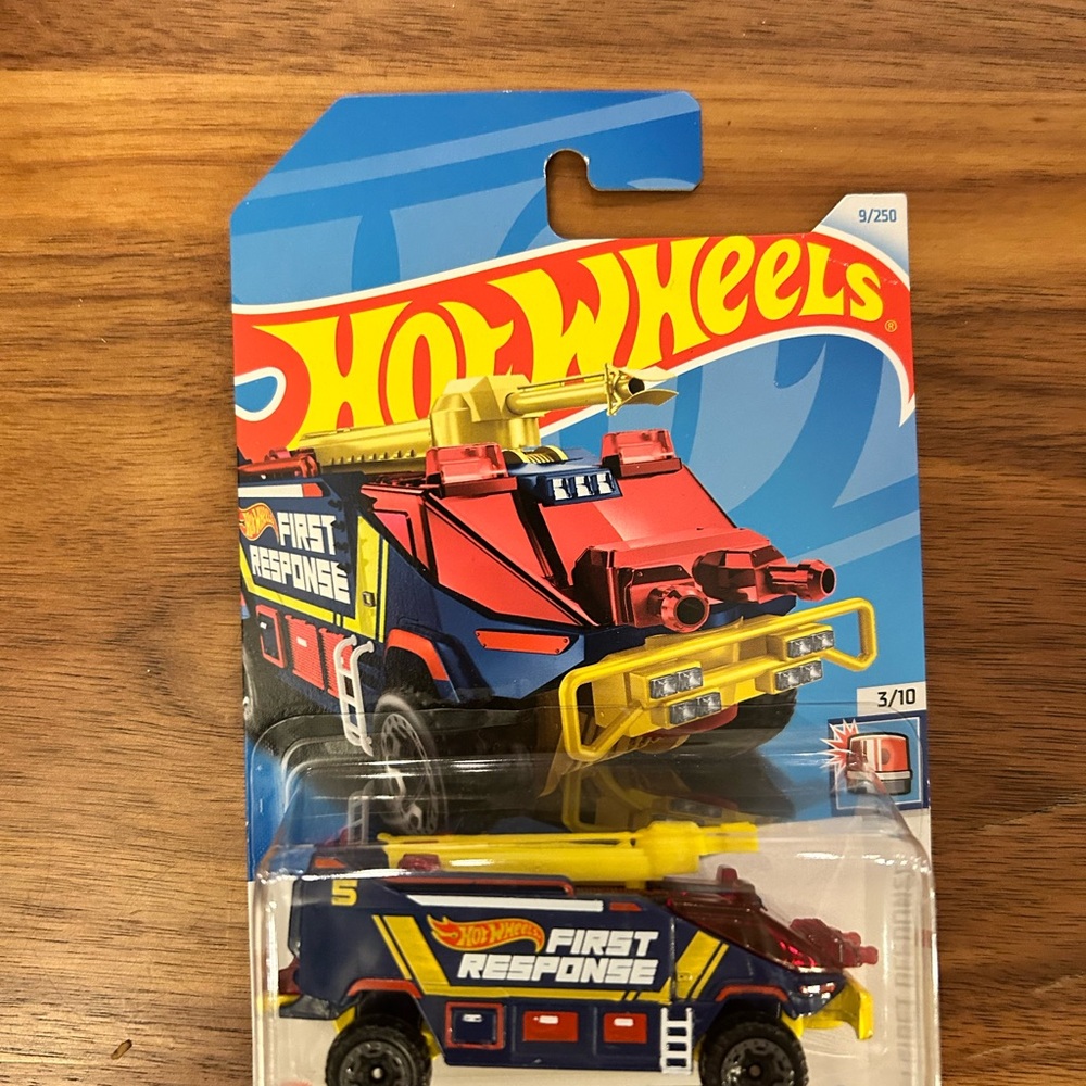 First Response Vehicle - Red and Yellow